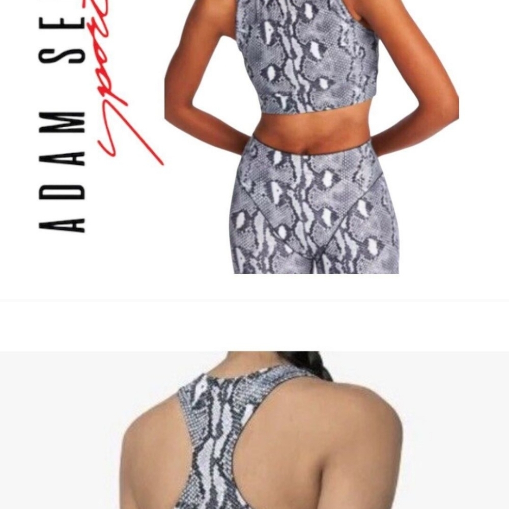 Black and White Racer Crop Top